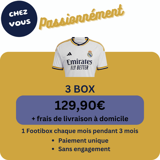 3 box (livraison à domicile)